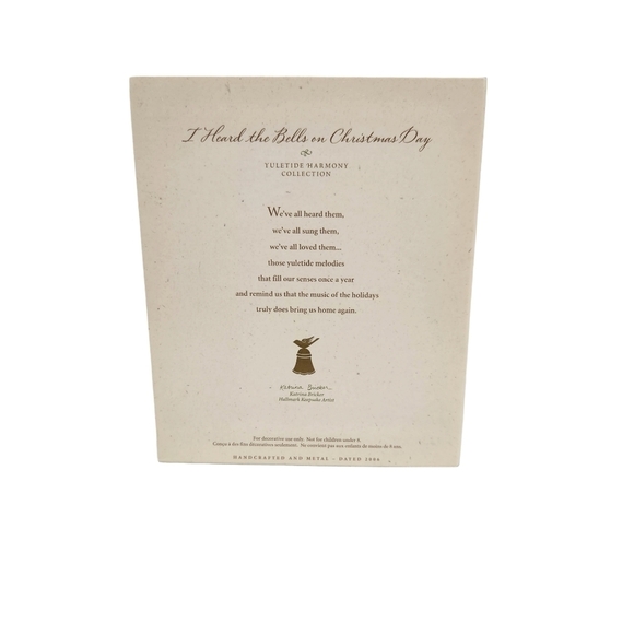 Hallmark Keepsake Ornaments Yuletide Harmony Collection Bundle Of 3 Ornaments - Picture 5 of 11